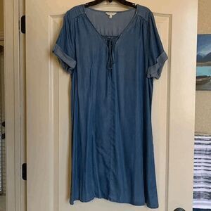 Lucky Brand Chambray Dress